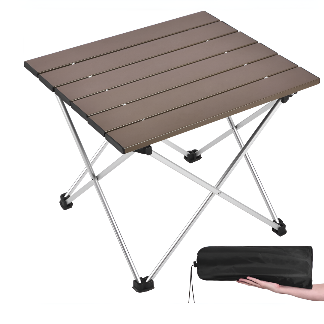 Portable Folding Camping Table with Carrying Bag