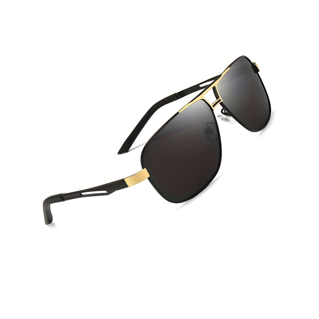 Premium Mirrored Metal Performance Sunglasses for Men