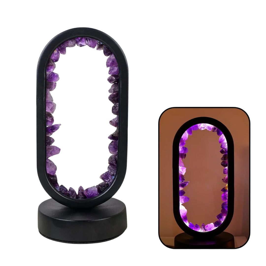 Amethyst Crystal Relaxing Night Light