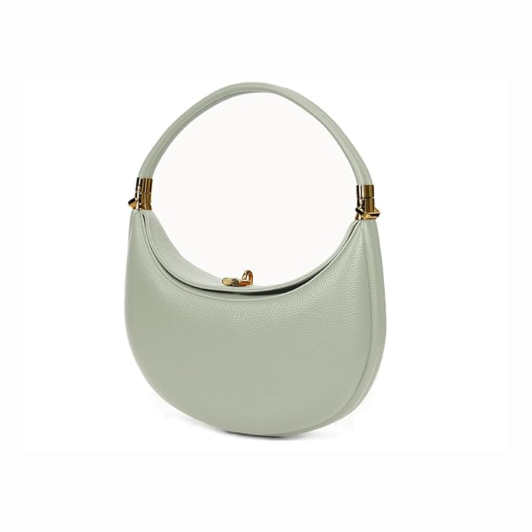 Crescent Crossbody Leather Purse