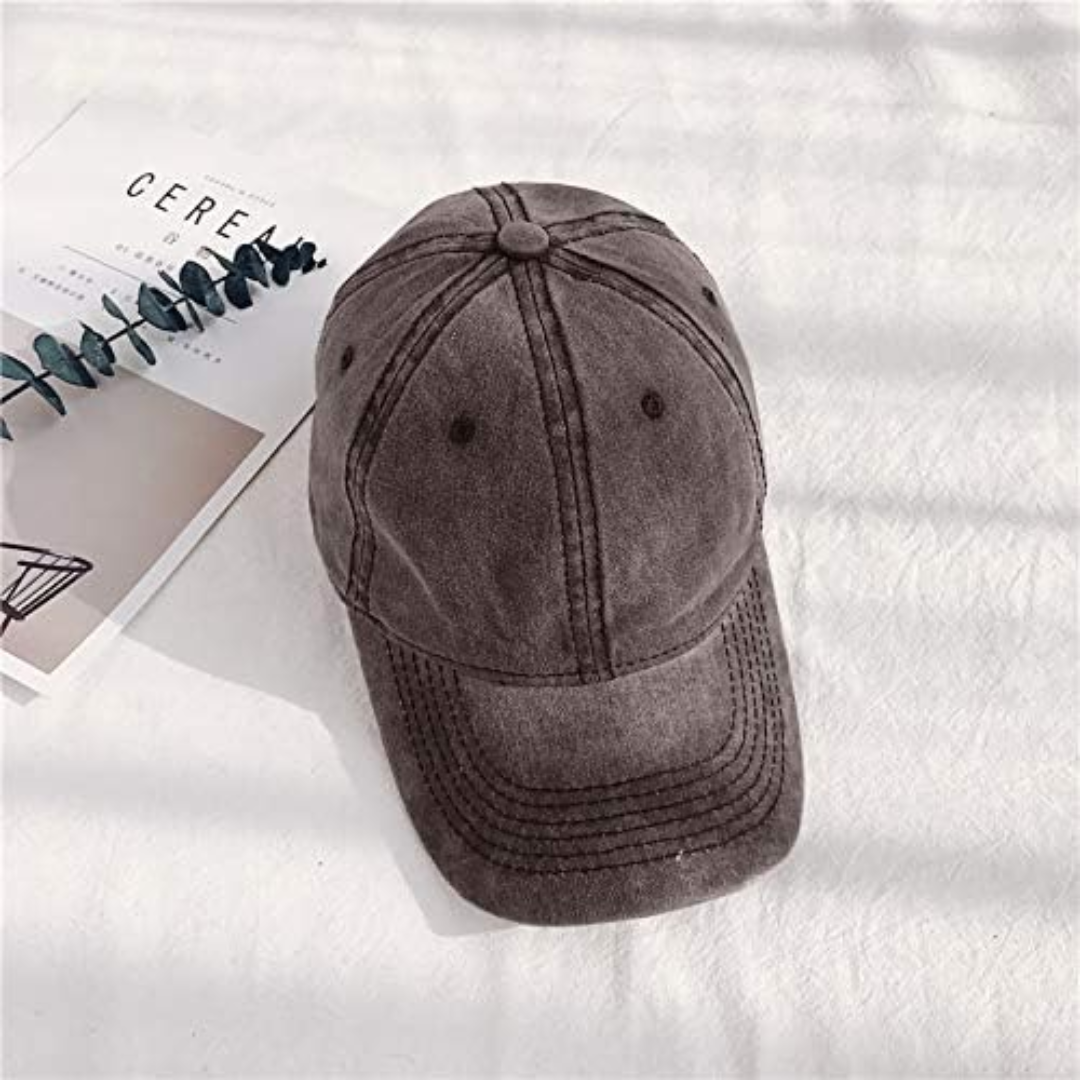 Vintage Washed Cotton Baseball Cap