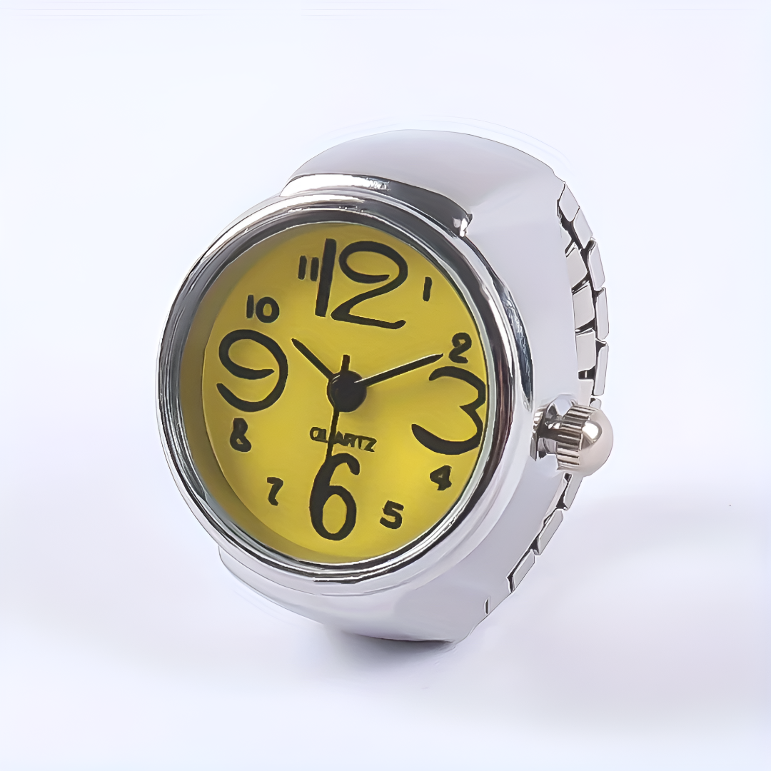 Retro Watch Ring for Men and Women