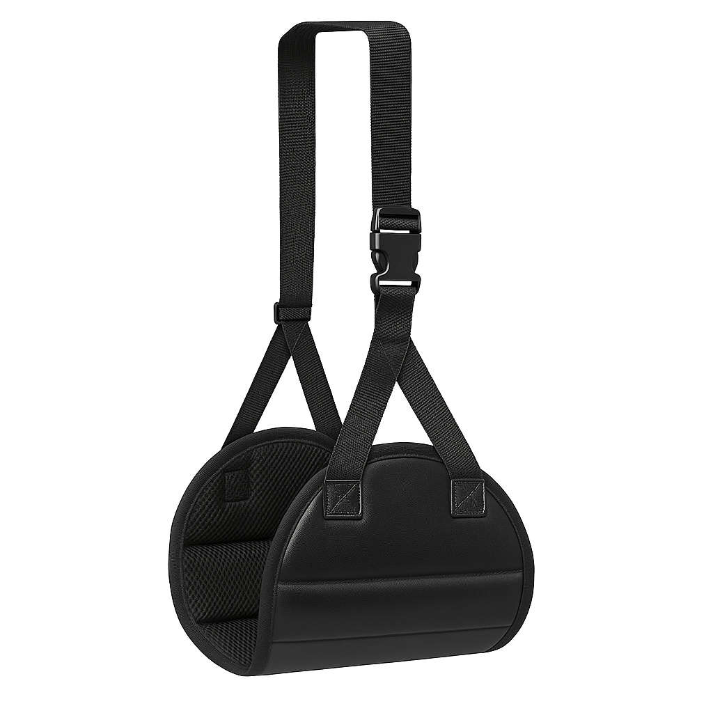 Airplane Foot Hammock – Adjustable Travel Footrest with Accessories