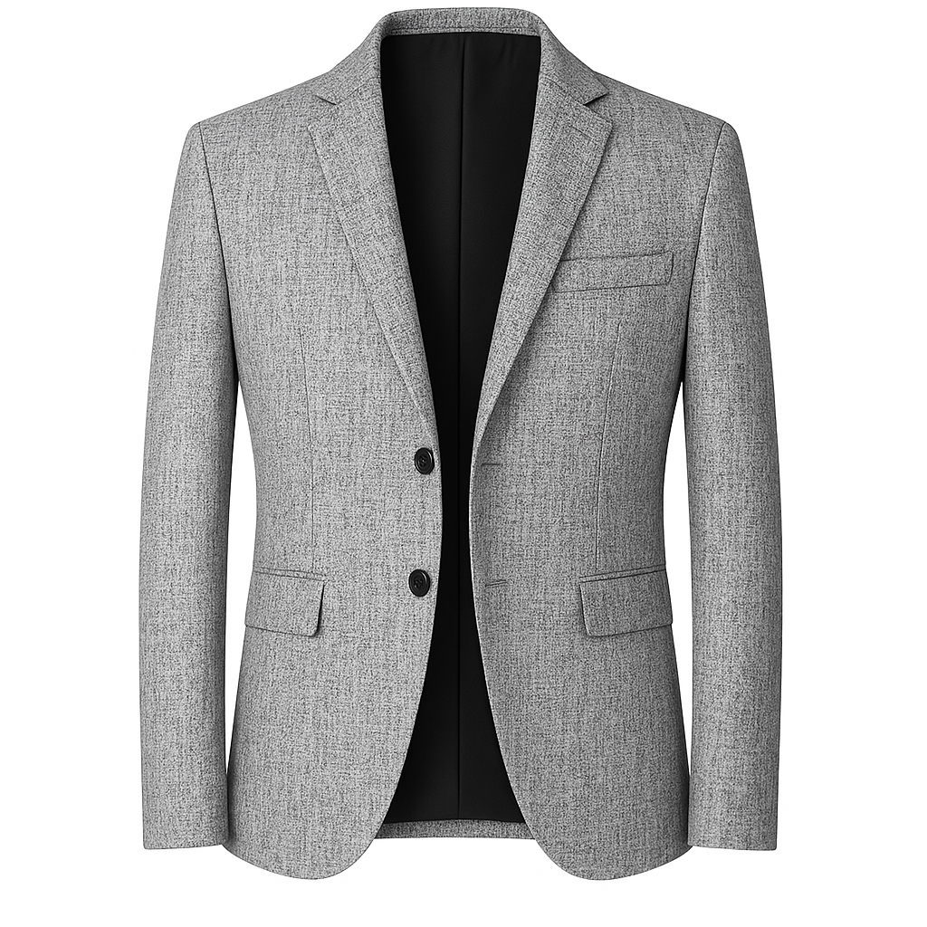Business Style Textured Jacket For Men