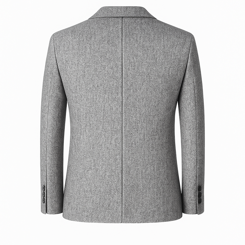 Business Style Textured Jacket For Men