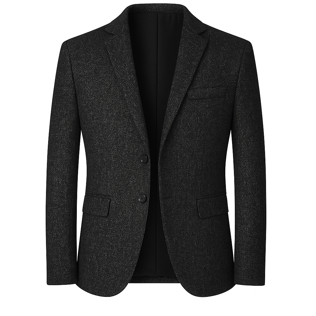 Business Style Textured Jacket For Men