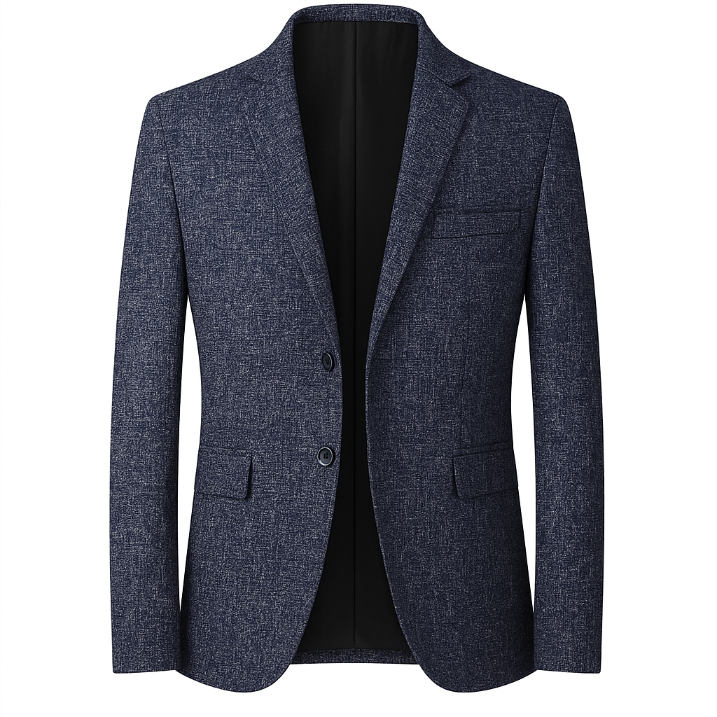 Business Style Textured Jacket For Men