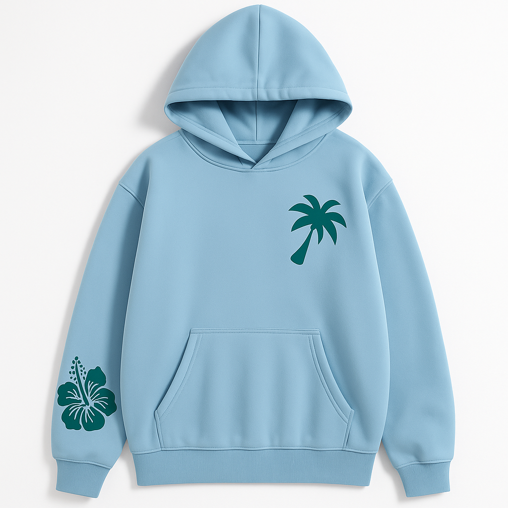Casual Embroidered Hoodie Stylish Pullover For Women