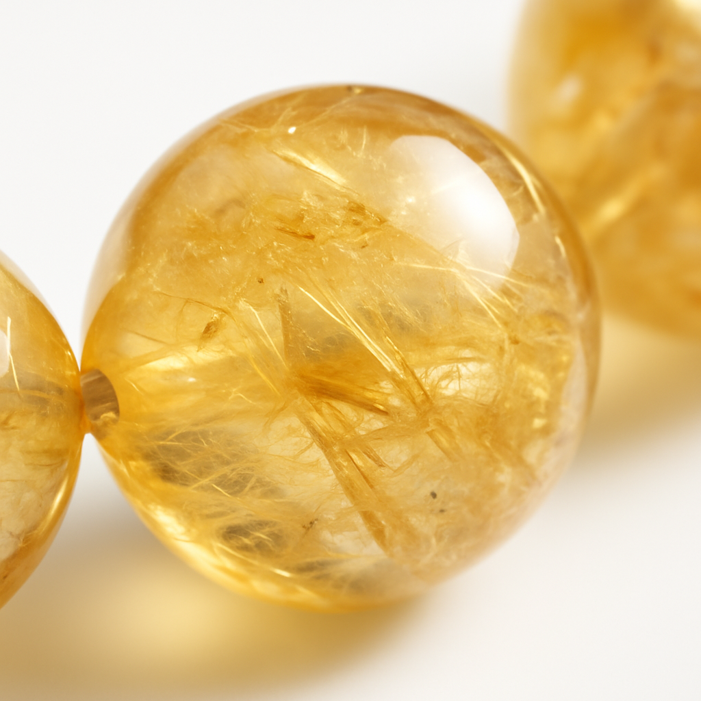 Citrine Crystal Bracelet – Natural Gemstone Jewelry for Women