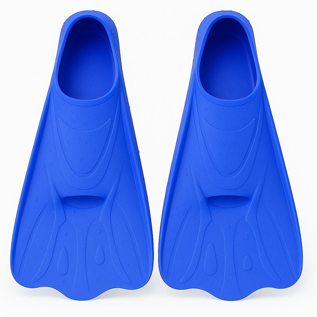 Colorful Swim Training Fins for Diving & Pool Activities