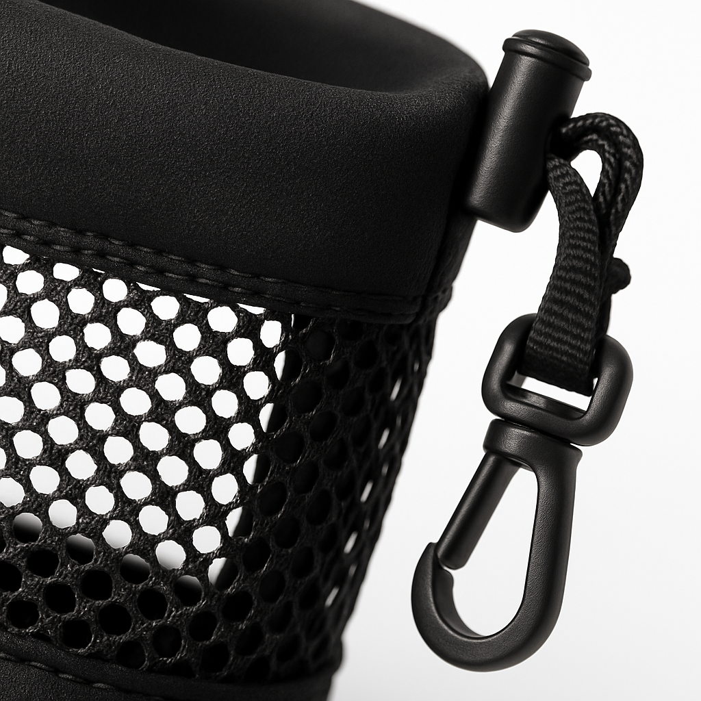 Compact Golf Ball Pouch Bag – Secure Mesh Storage