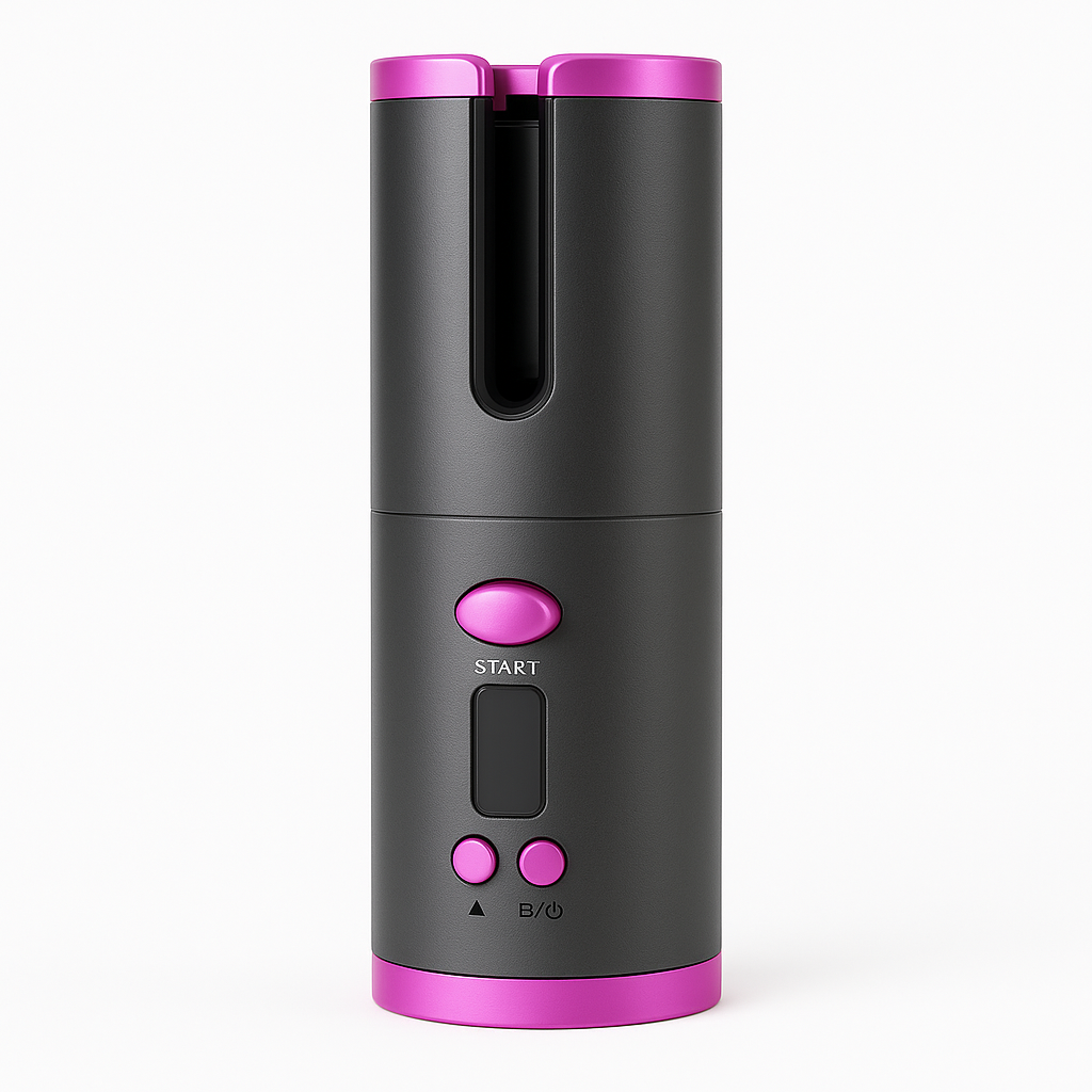 Cordless Automatic Hair Curler - Portable Smart Curling Iron