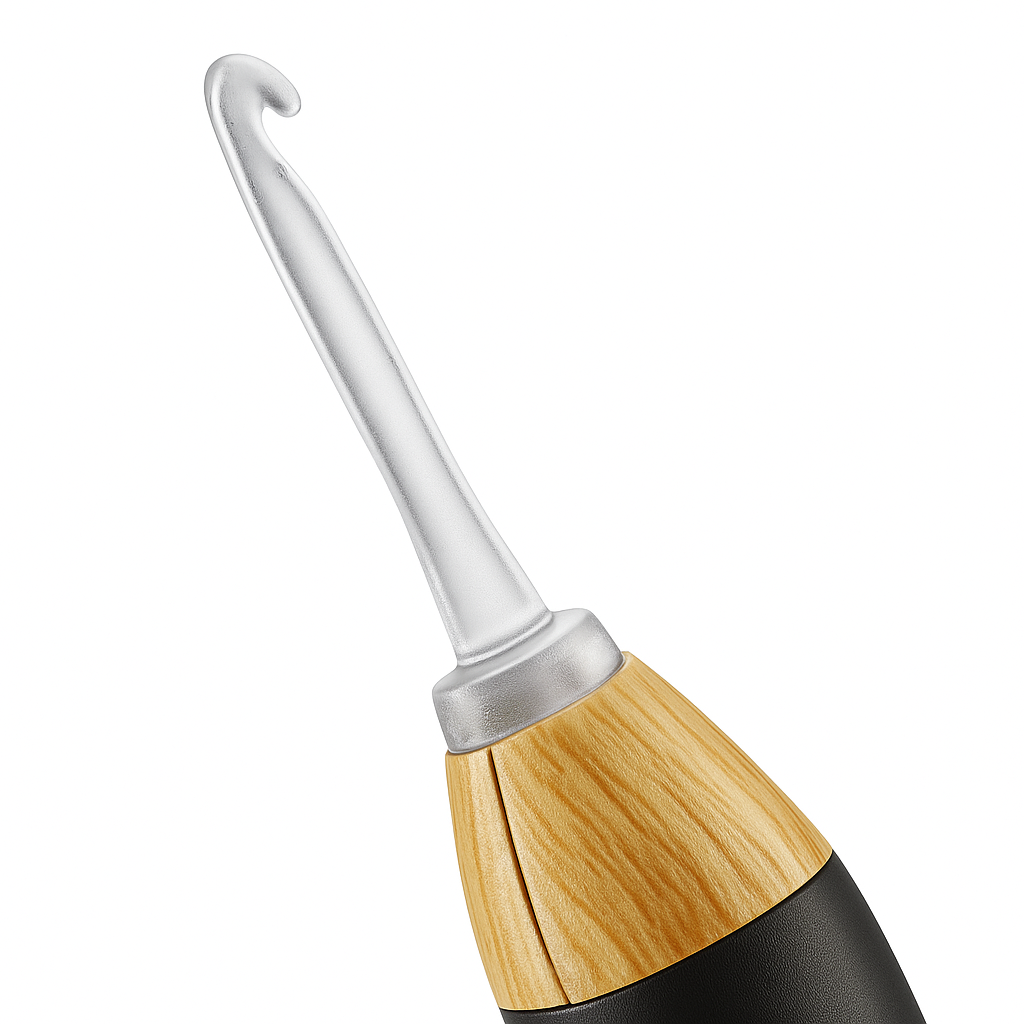 Crochet Hook Set with USB Rechargeable Light