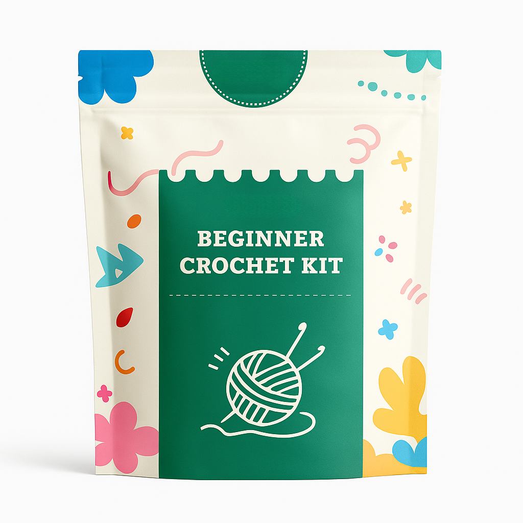 Crochet Kit for Beginners - Succulent Plush Set