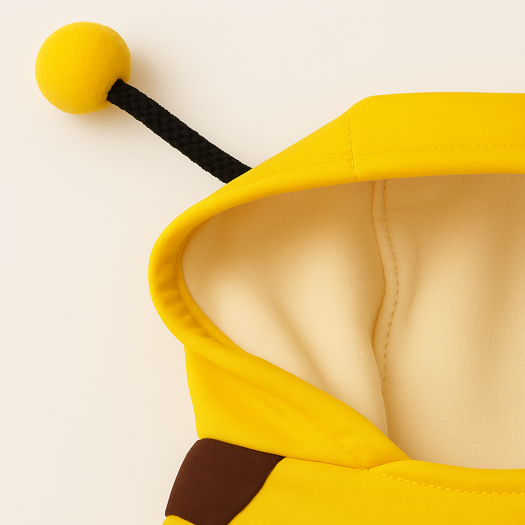 Cute Bee Hoodie Dog Costume for Halloween
