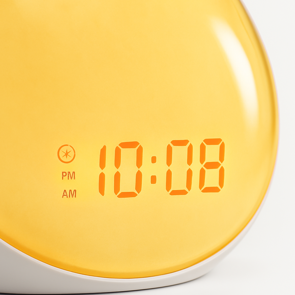 Digital Alarm Clock – Sunrise Simulation Wake-Up Light