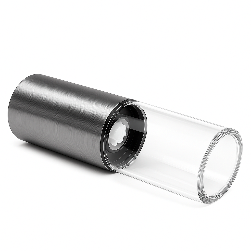 Electric Salt and Pepper Mill — One-Hand Battery Grinder