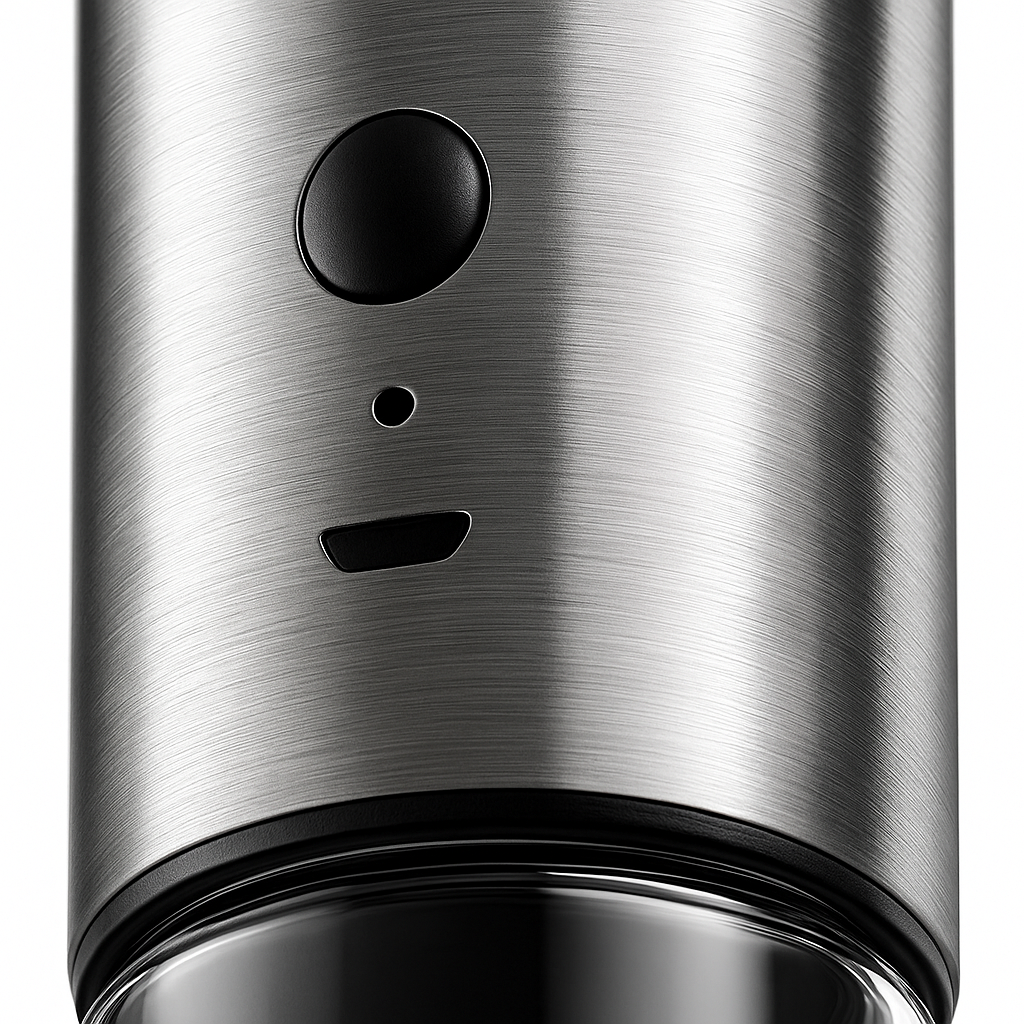 Electric Salt and Pepper Mill — One-Hand Battery Grinder