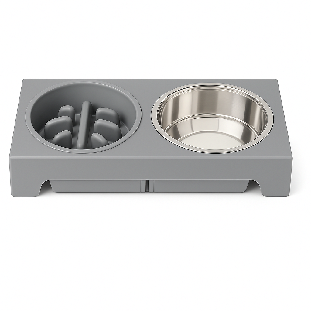 Dog Bowl Stand – Adjustable Height Pet Feeder