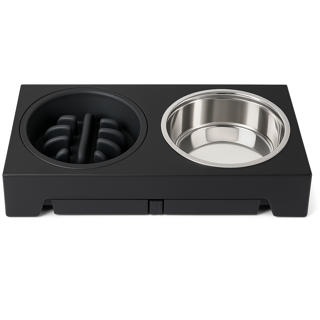 Dog Bowl Stand – Adjustable Height Pet Feeder
