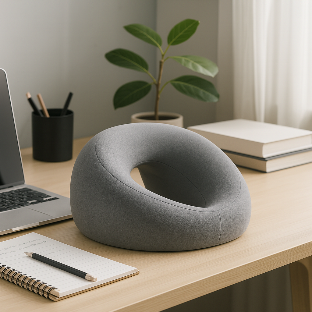 Face Down Pillow – Headrest for Desk or Massage Table