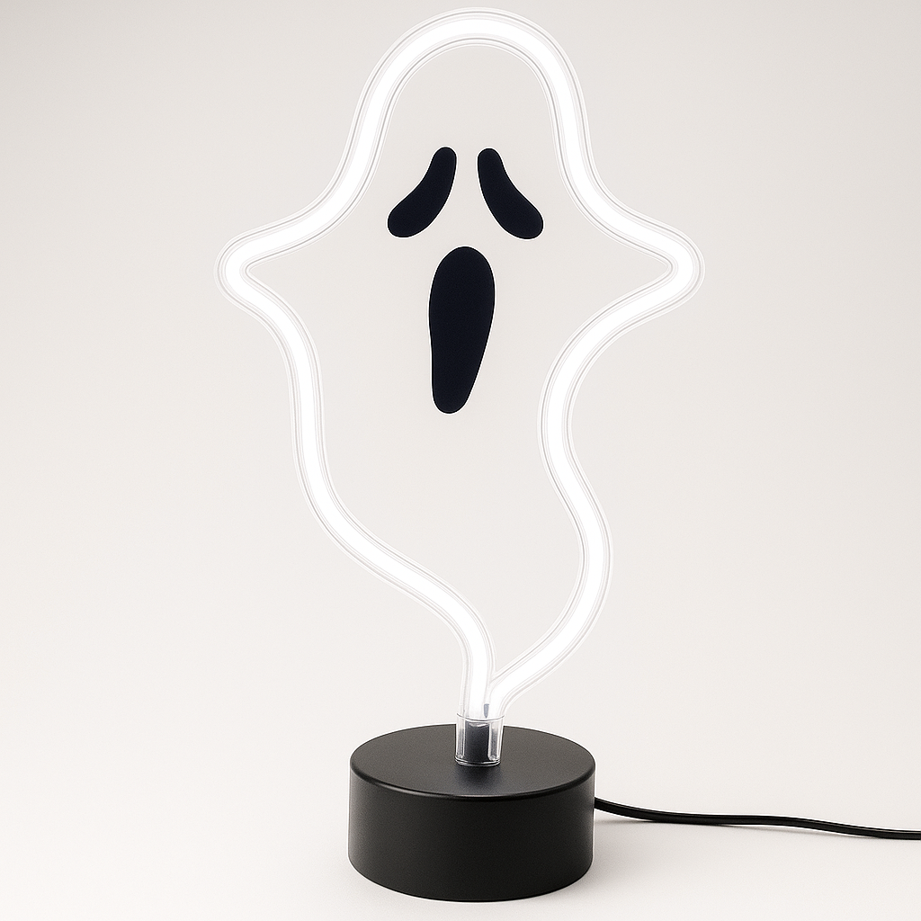 Glowing Neon Sign – Halloween Table Decor Light