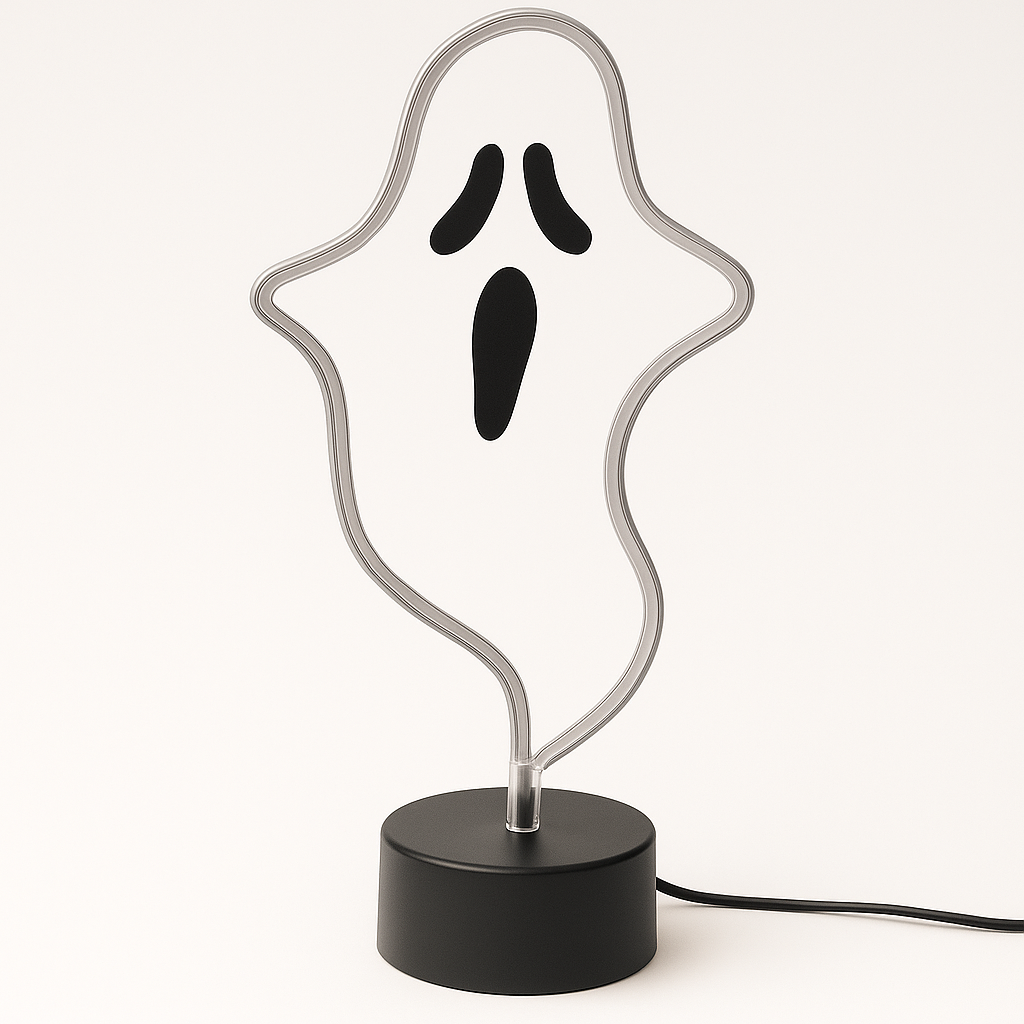 Glowing Neon Sign – Halloween Table Decor Light