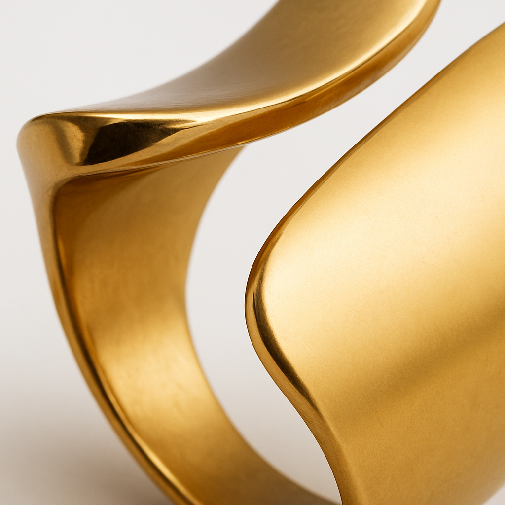 Gold Statement Ring – Large Jewelry for Women