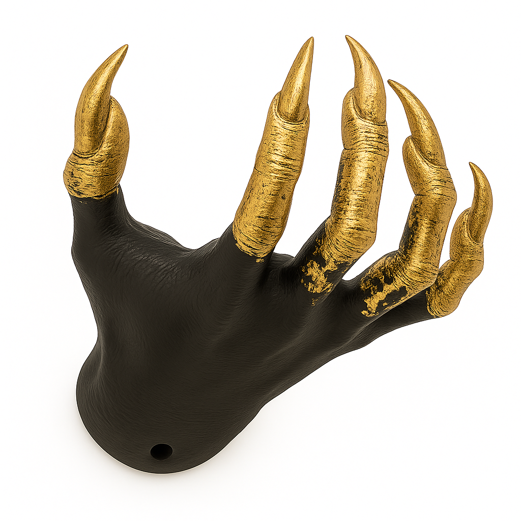 Gothic Wall Art Sculpture – Witch Hand Hook Decor