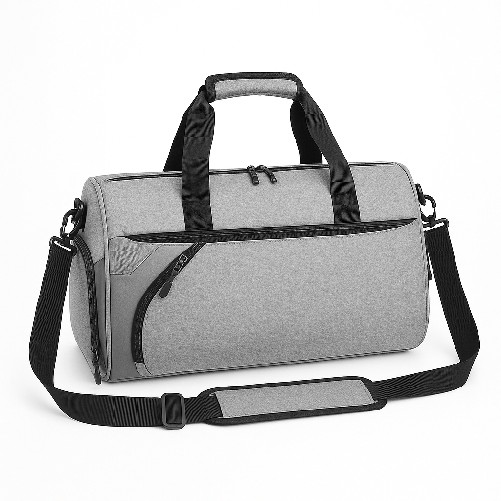 Gym Duffel Bag with Shoe Compartment Sports Luggage