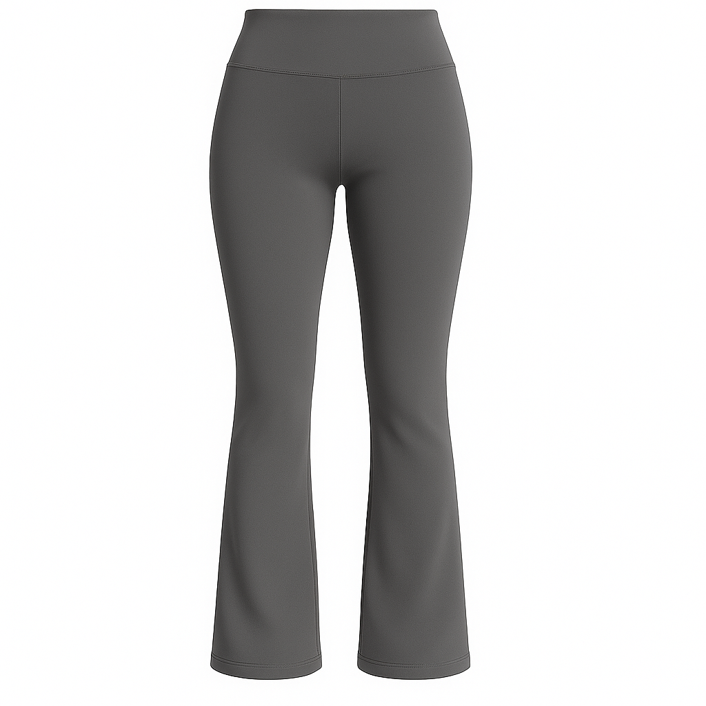 High Waisted Flare Leggings With Pockets for Women