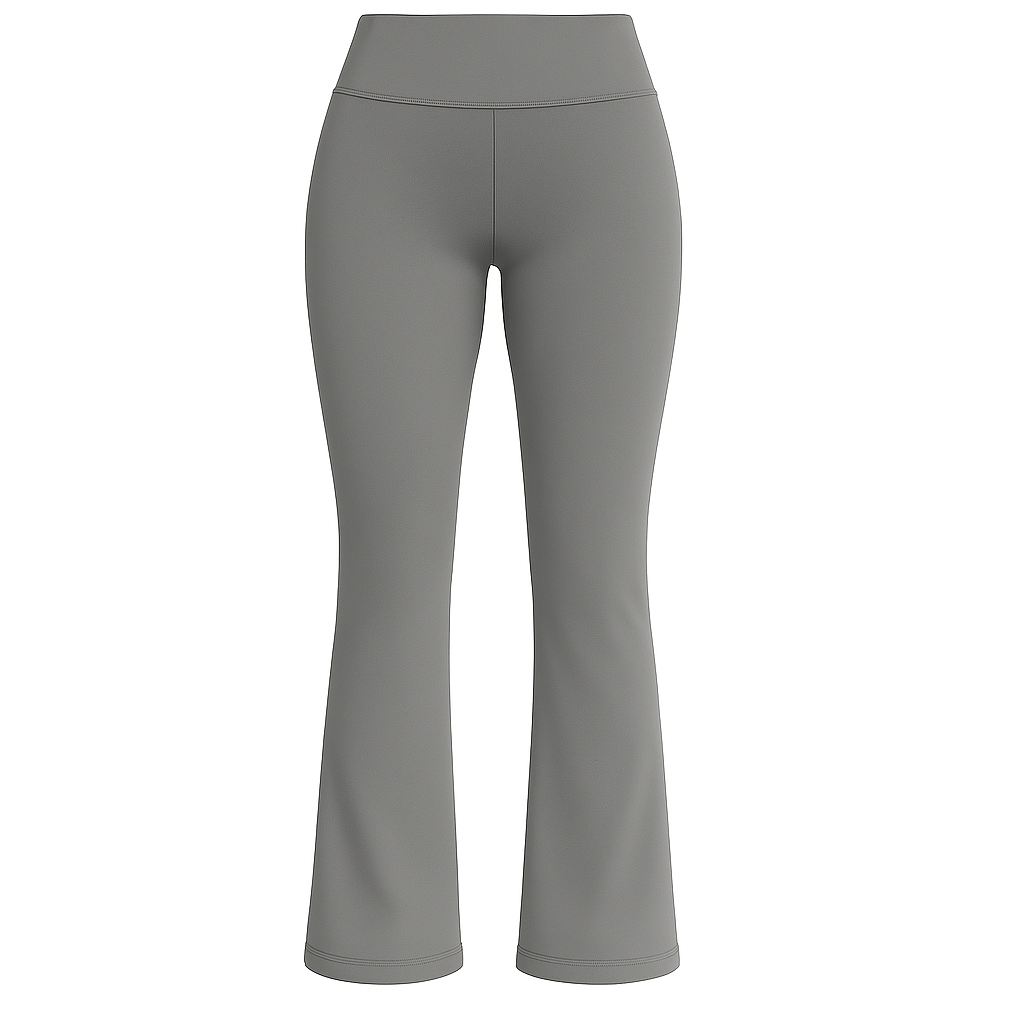 High Waisted Flare Leggings With Pockets for Women