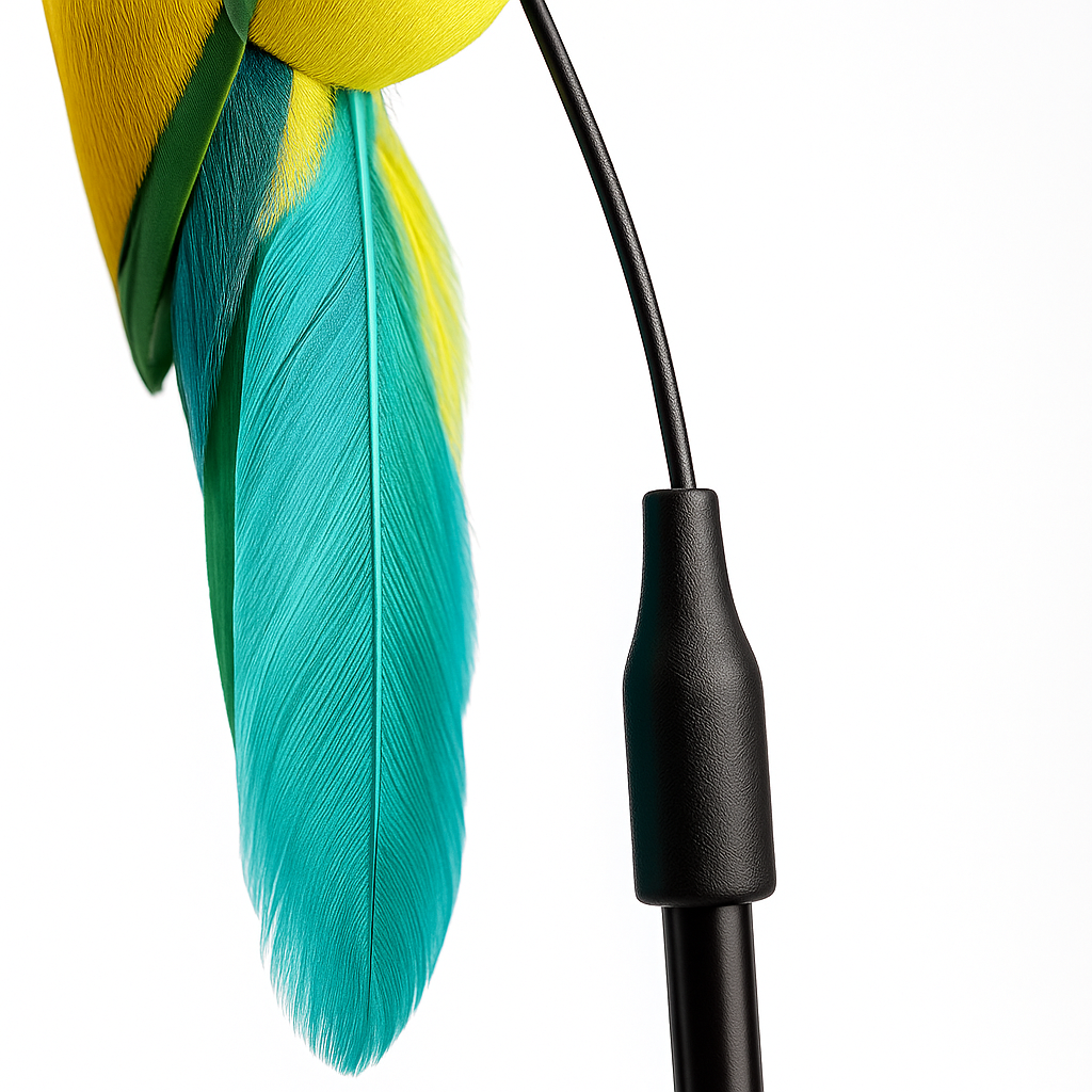 Interactive Cat Toy – Bird Wand