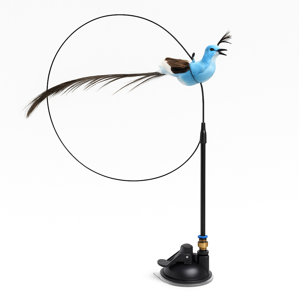 Interactive Cat Toy – Bird Wand