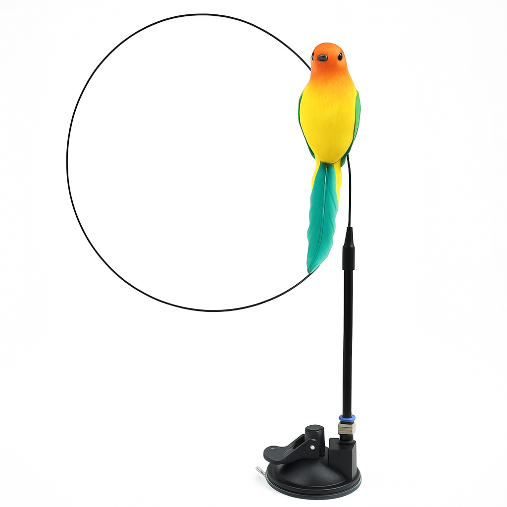 Interactive Cat Toy – Bird Wand