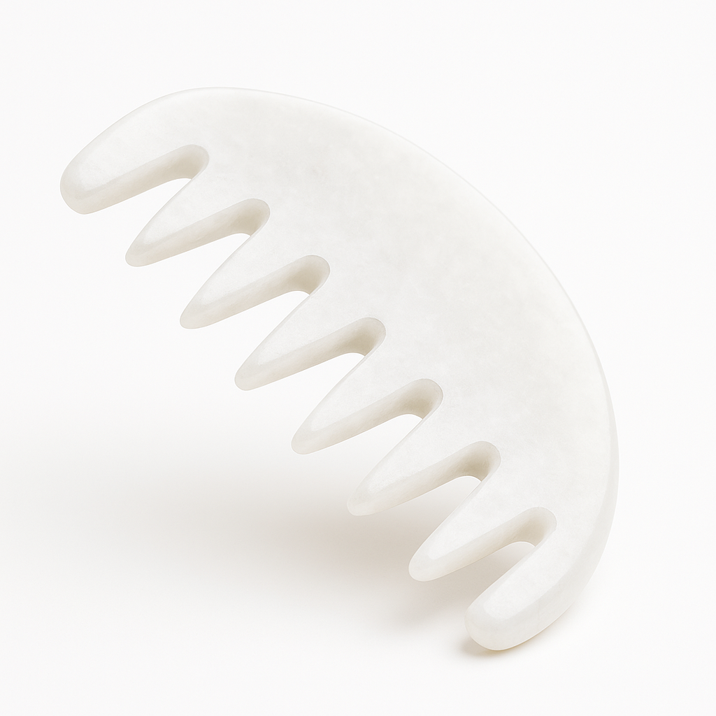 Jade Face Scraper Comb for Facial Massage