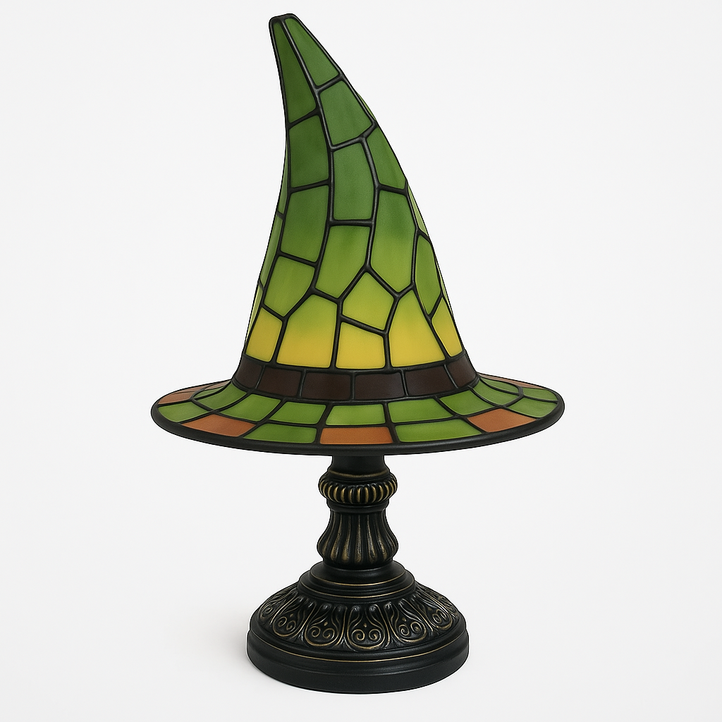 LED Witch Hat Table Lamp for Halloween Party Decoration
