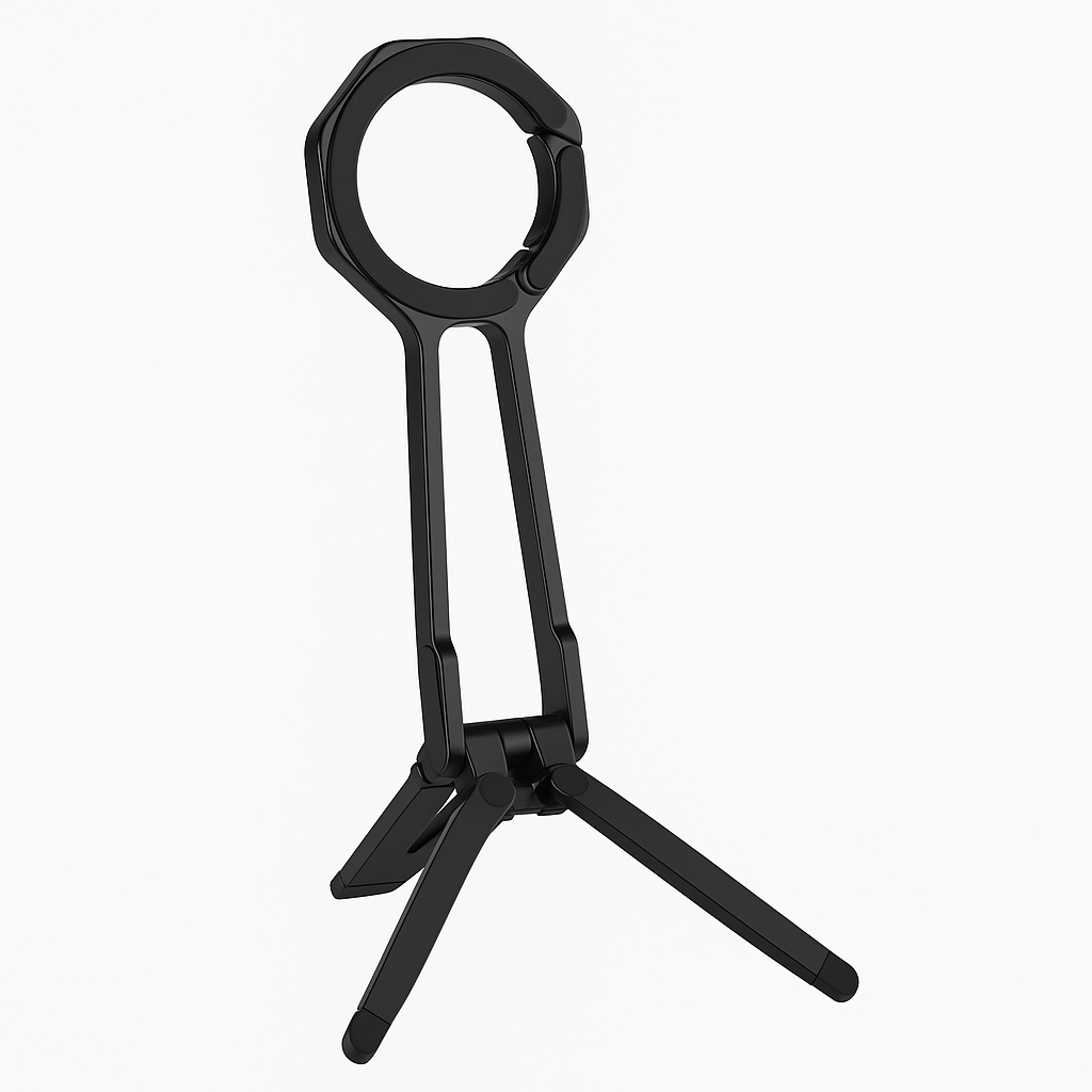 Magnetic Phone Holder – Adjustable Mobile Stand with Strong Grip