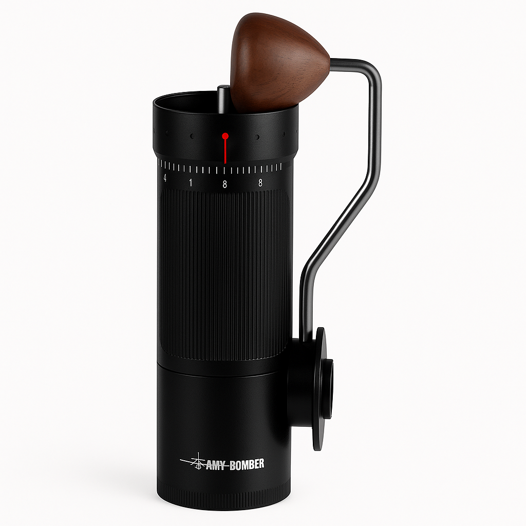 Manual Coffee Grinder β Portable Hand-Crank Burr Mill
