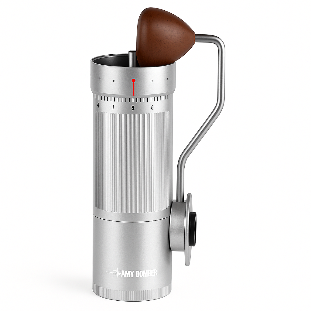 Manual Coffee Grinder β Portable Hand-Crank Burr Mill