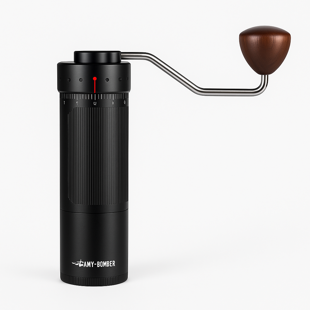 Manual Coffee Grinder β Portable Hand-Crank Burr Mill