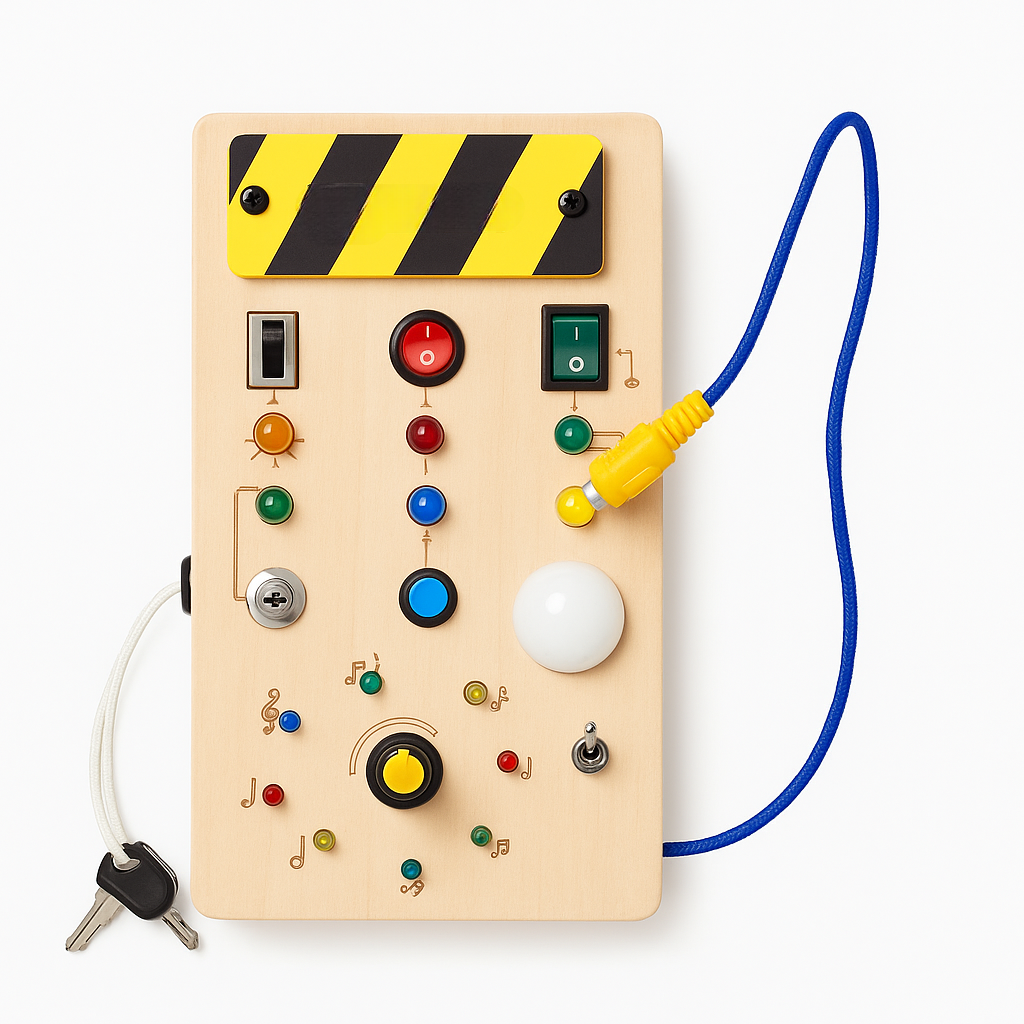 Montessori Busy Board – Interactive Panel