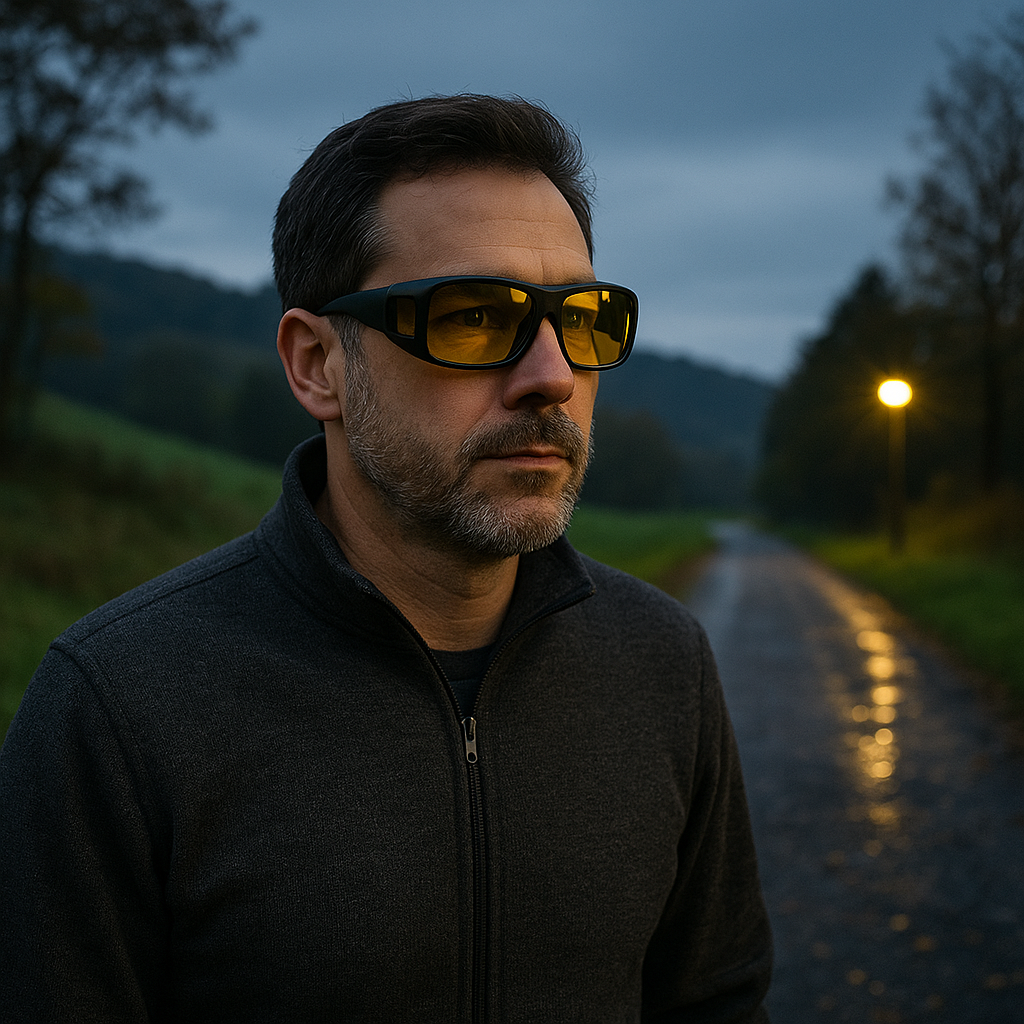 Night Driving Glasses – Anti-Glare Yellow Lens
