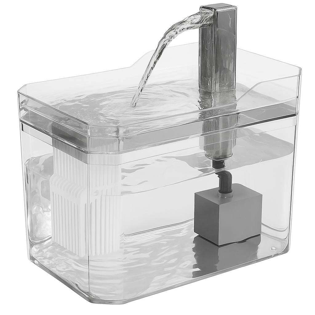 Pet Water Dispenser – Automatic Cat and Dog Fountain