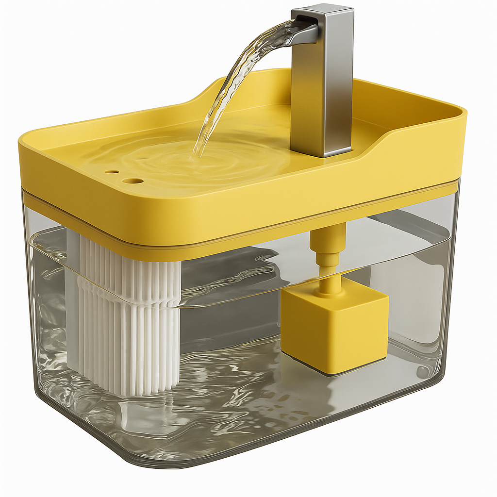 Pet Water Dispenser – Automatic Cat and Dog Fountain