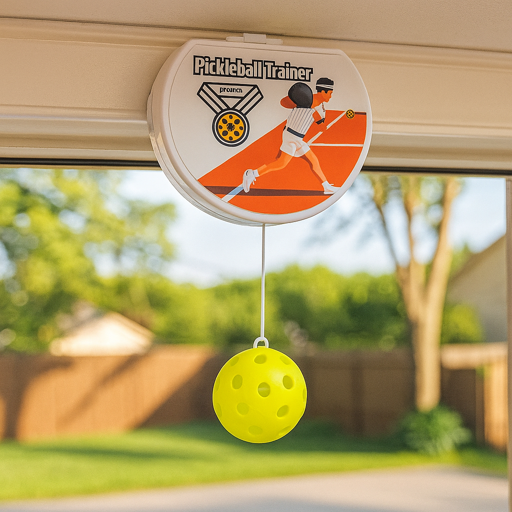 Pickleball Ball Trainer – Solo Practice Tool with String