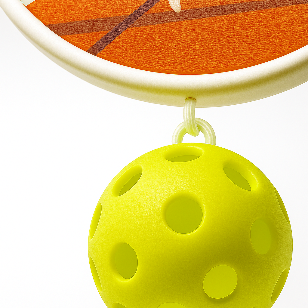 Pickleball Ball Trainer – Solo Practice Tool with String