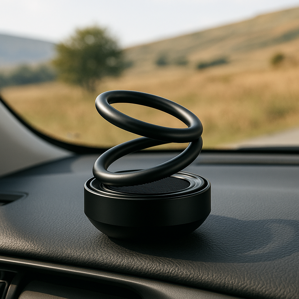 Portable Car Heater – Solar-powered windshield defroster