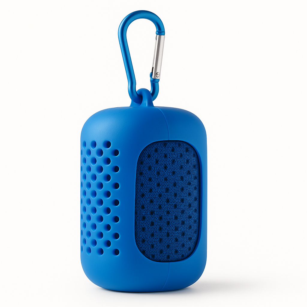 Portable Microfiber Cooling Towel – Compact Silicone Travel Case