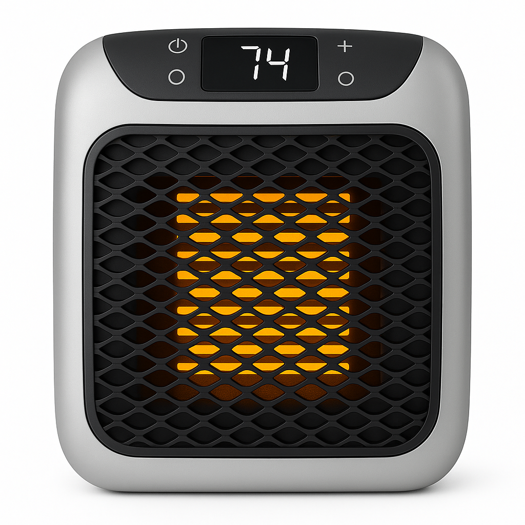 Portable Small Room Heater - Plug-In Electric Space Warmer